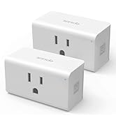 TENDA SP3 (2 Pack) Smart Plug WiFi Outlet Switch, Compatible with Alexa & Google Assistant for Vo...
