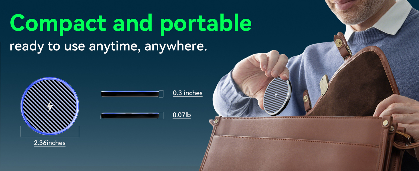 Compact and portableready to use anytime, anywhere.