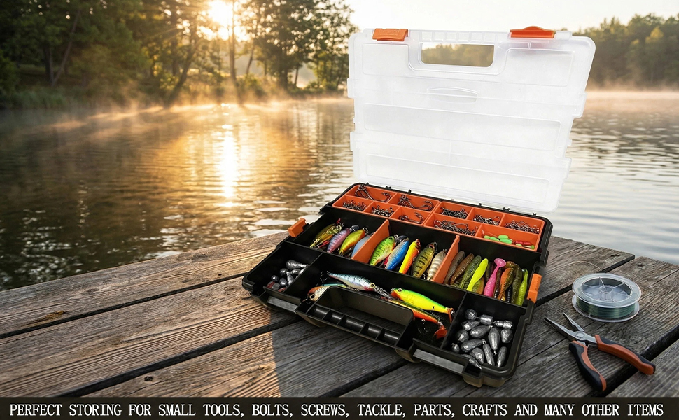 Excellent fishing tackle storage box