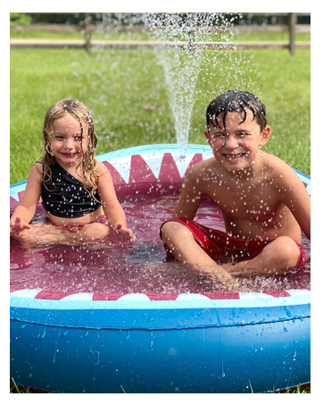 Splash pad sprinkler Pool