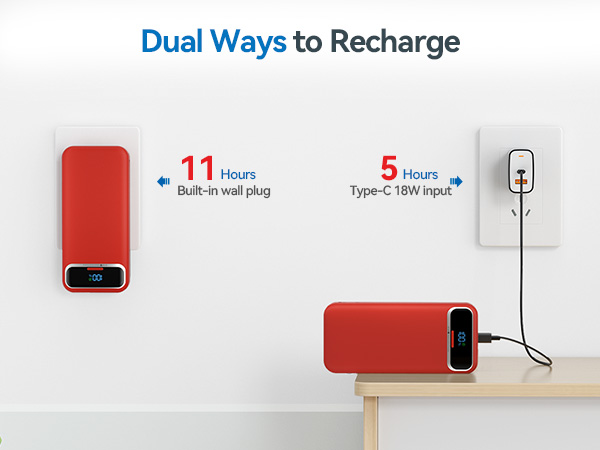 Dual Ways to Recharge
