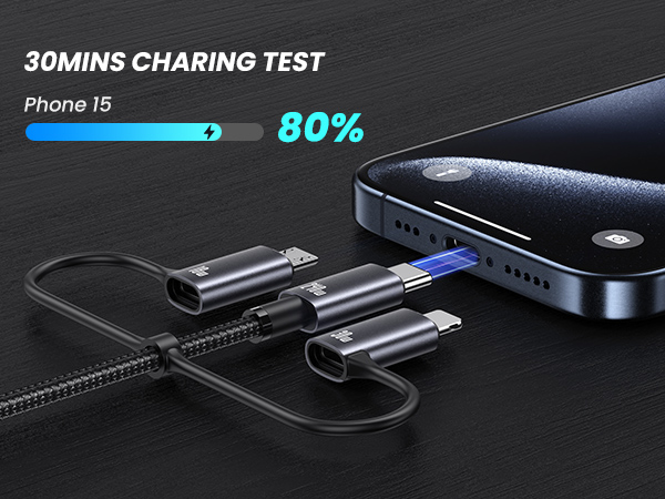 6 in 1 Fast Sync Charging Cord