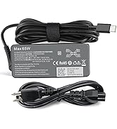 65W Type C USB-C Charger for Lenovo Chromebook 100e 300e 500e C330 C340 S330 Yoga C930 C740 S730 ...