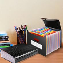 file organizer box, document bag