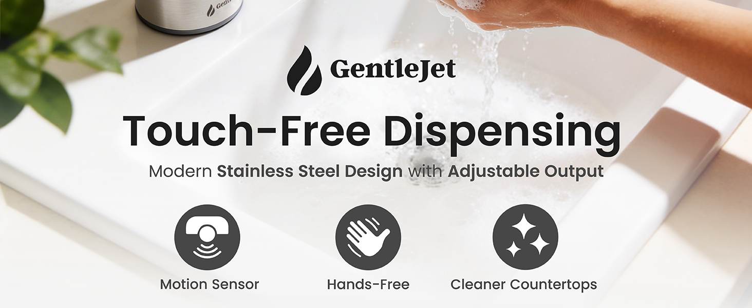 Touch-free soap dispenser