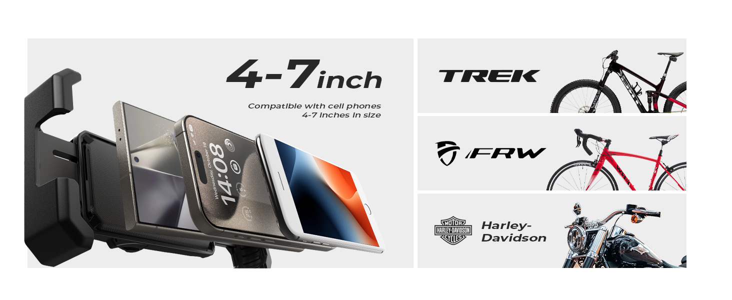 phone mount for motorcycle