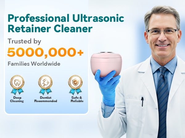 Professional Ultrasonic Retainer Cleaner
