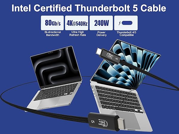 thunderbolt 5 cables