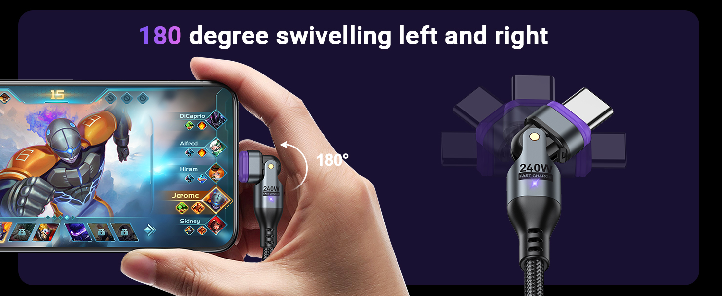 right angle usb c cable