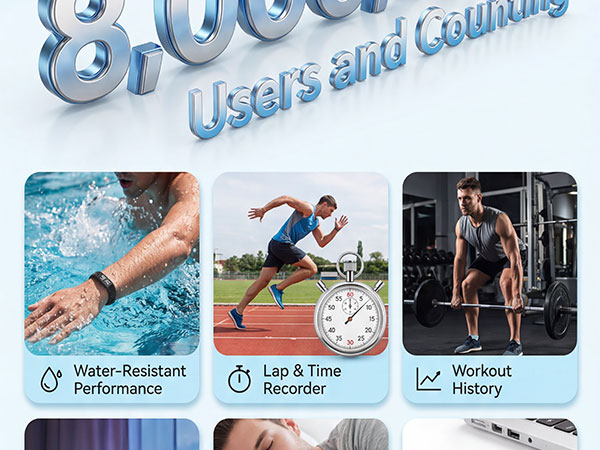 Bed Shaker Wake up Band Sleep Connection Bracelet Heavy Sleepers Shock Long Distance with Sleeper