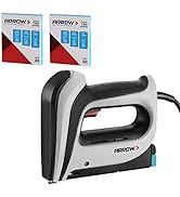 Arrow T50ACD Electric Staple Gun Kit, Corded Stapler with 3750 Pieces T50 1/4", 3/8", 1/2" Staple...