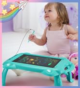 Toddler Girl Boy Toys, Magnetic Drawing Board for Toddlers 1-3, Doodle Board Pad Learning and Edu...