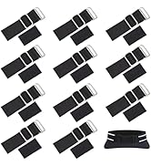 BENECREAT 12 Sets Polyester Adjustable Hat Elastic Band, Sun Visor Cap Hat Elastic Adjustable Str...
