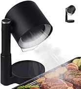 Portable Range Hood 2026 Upgrade, 3 Speed Low Noise Desktop Exhaust Fan, Detachable Aluminum Grea...