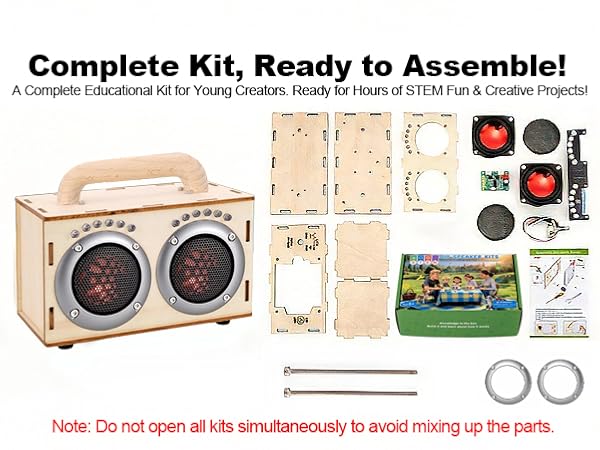 Complete Kit, Ready to Assemble!