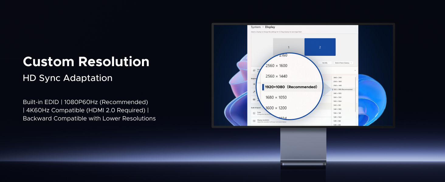 Custom Resolution