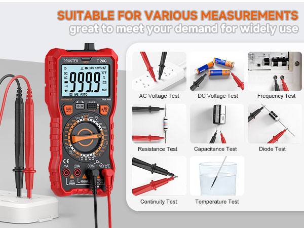 6000count Manual Multimeter