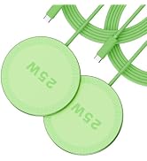 25W Magnetic Wireless Charger: Flat Charging Pad for iPhone 17 16 15 14 13 12 Pro Max, Google Pix...