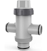 POOLHACKER Dual Split Hose Plunger Valve, Above Ground Pool Parts, Pool Accessories and Replaceme...