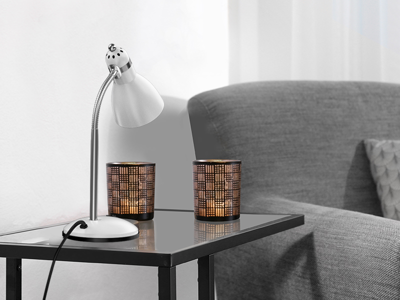 metal desk lamp