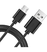 10FT Micro USB Power Charger Cable Cord Wire Compatible with Kindle Paperwhite, Oasis &amp; Ki...