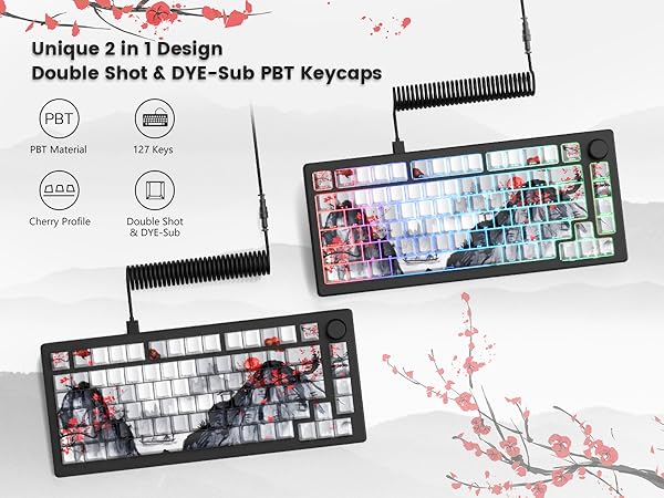womier pbt keycaps