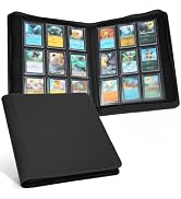 GERMUN Toploader Binder, Holds 324 Toploaders, 9 Pocket Top Loader Binders with Sleeves for 3 x 4...
