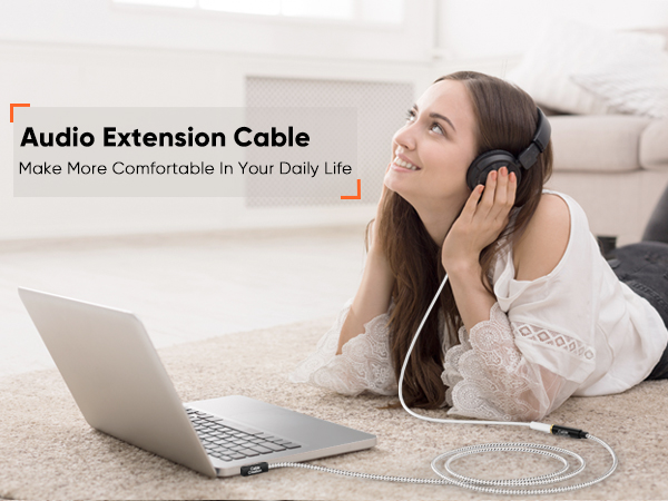 3.5MM Extension Cable 1.5FT