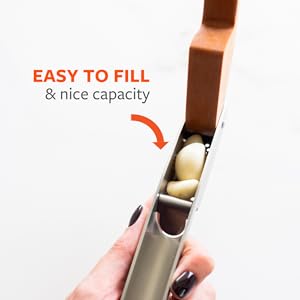 garlic smasher; garlic press mincer; garlic mincer tool