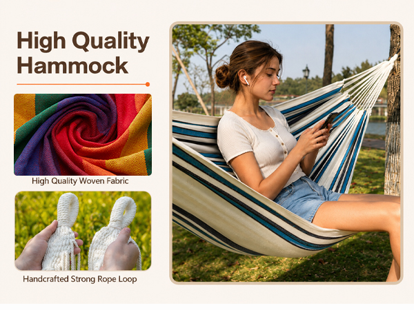 JoyView Brazilian Double Hammock