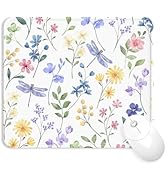 eulps Mouse Pad with Stitched Edge, Multiple Patterns Computer Mouse Pads with Non-Slip Rubber Ba...