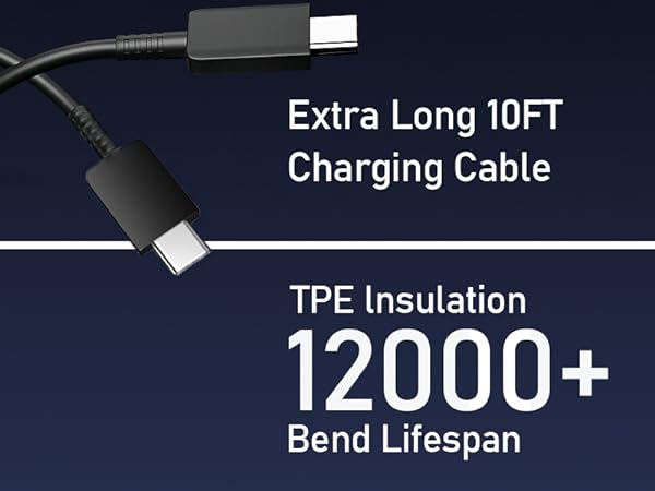 45W Samsung USB-C Super Fast Charger Type C Wall Charger Block