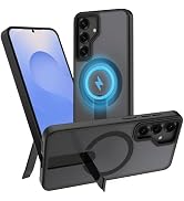 CEDO Magnetic Kickstand for Samsung Galaxy S24 Case [Compatible with MagSafe] [3-Way Adjustable w...