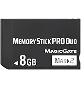 Original MS 8GB Memory Stick pro Duo (Mark2) for PSP Accessories/Camera