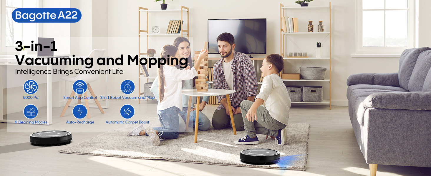 Vacuuming and Mopping