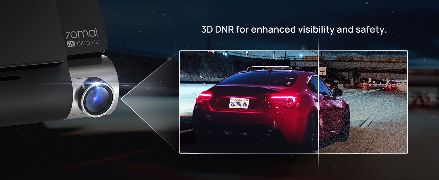 3D DNR for enhanced visibility and safety