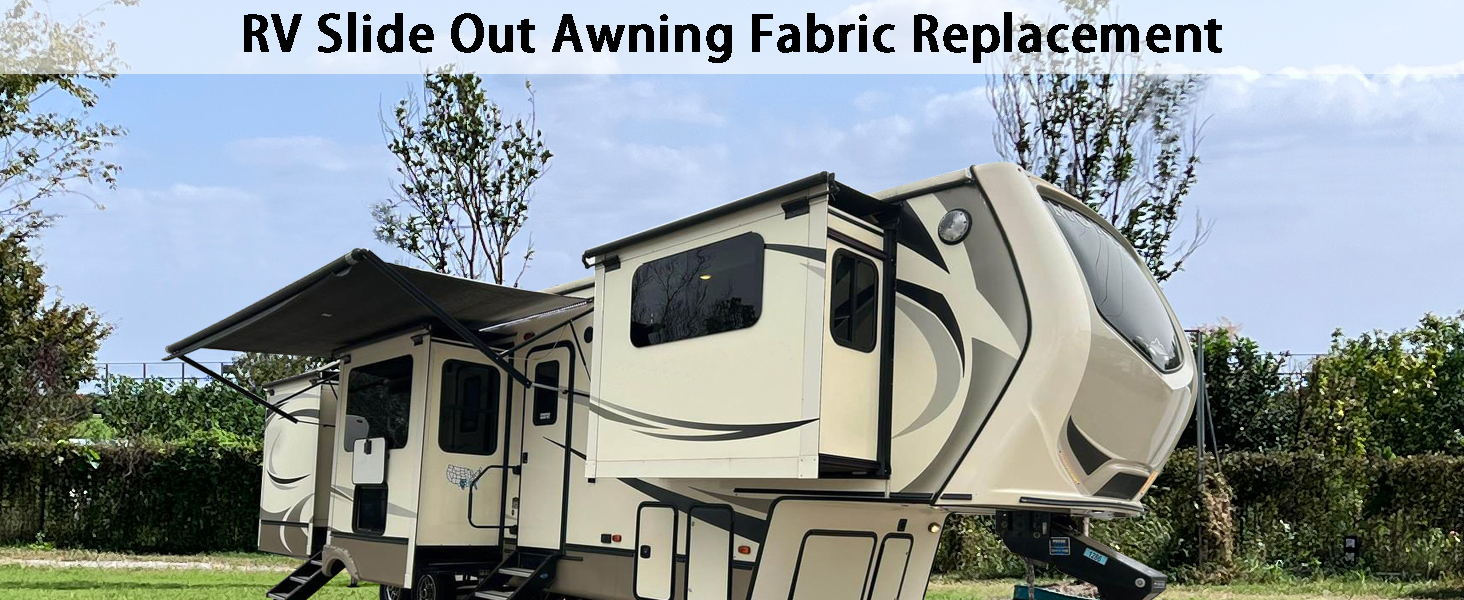RV Slide Out Awning Fabric Replacement RV Slide Topper