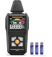 POROMETISTO EMF Meter Radiation Detector, ET01Pro EMF Detector, 5-in-1 Electromagnetic Field &amp; Ra...