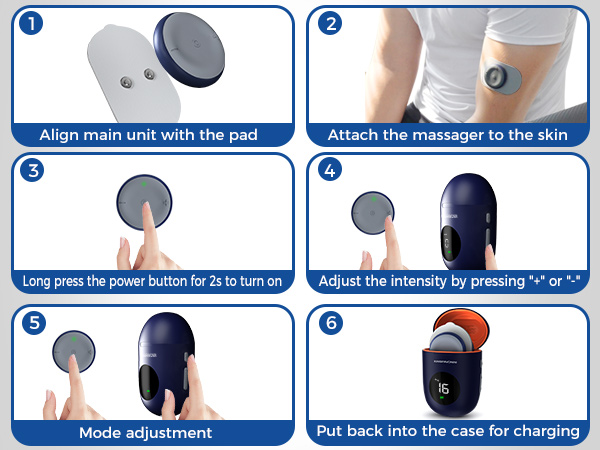 muscle stimulator for pain relief therapy