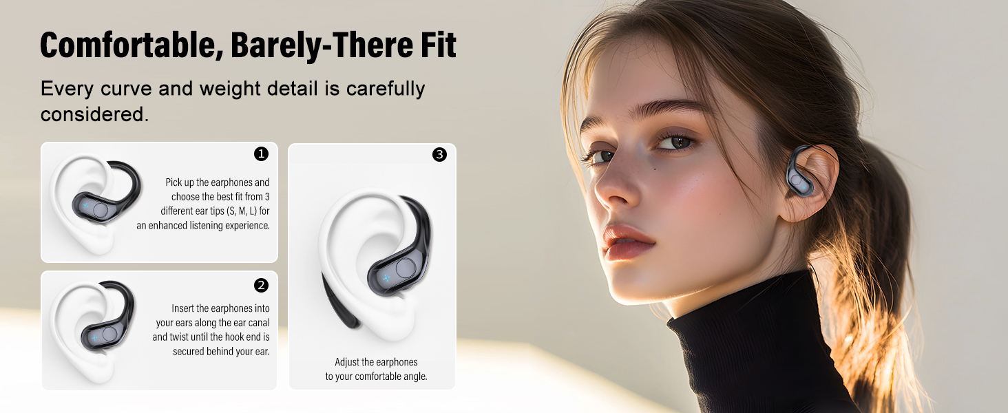 Wireless Earbuds Bluetooth Headphone Sport