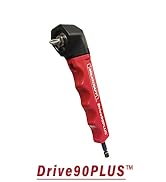 Milescraft 1303 Drive90PLUS Impact Ready Right Angle Drill Attachment - Perfect for Drilling or D...