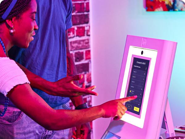 HP Sprocket Photo Booth Machine Instant Color Photo Printer