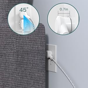 flat plug power strip