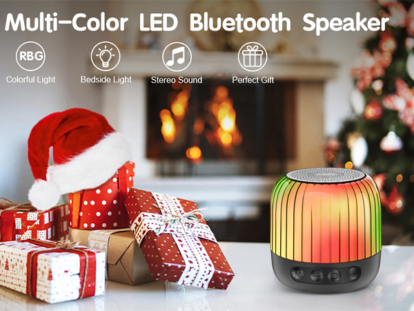 Night Light Bluetooth Speaker