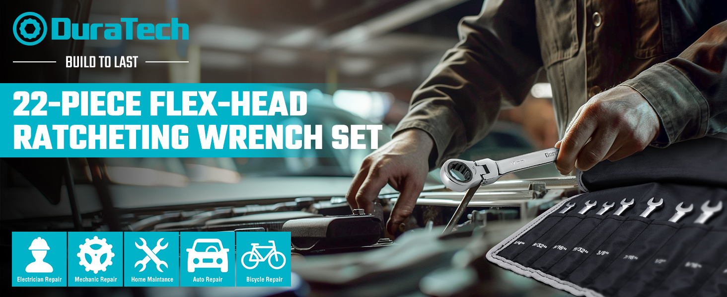 flex head wrench set