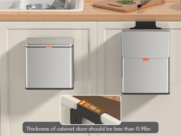 kitchen trash can