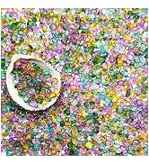 BXI 2.2 Lbs Small Aquarium Substrate Gravel Sand, Polished Smooth Fish Tank Gravel, Colorfast Unc...