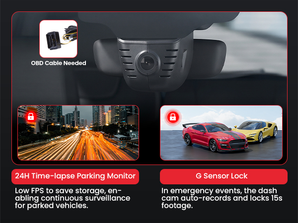 audi dash camera parking model