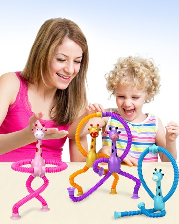 Pop tubes giraffe