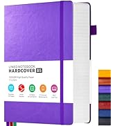 Lined Journal Notebook, 320 pages B5 College Ruled Notebook Journal for Writing Women and Men, Ha...